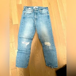 Mother The Scrapper Ankle Jeans Size 29